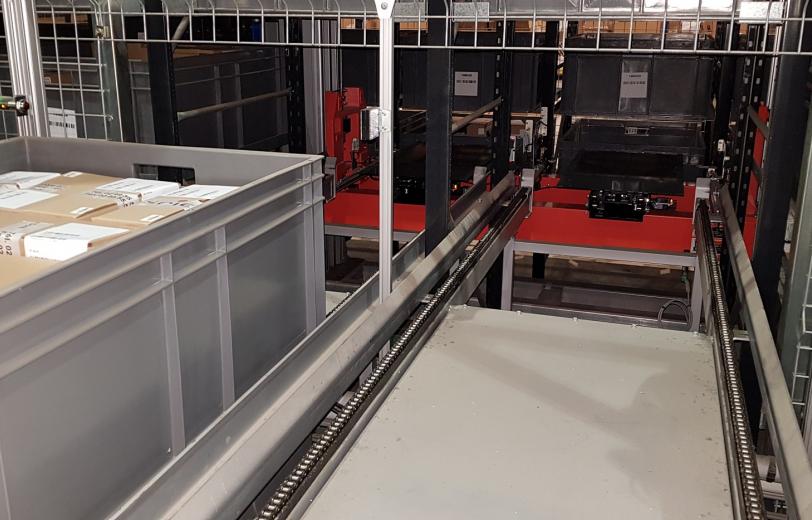 Logistique Base entrée robot